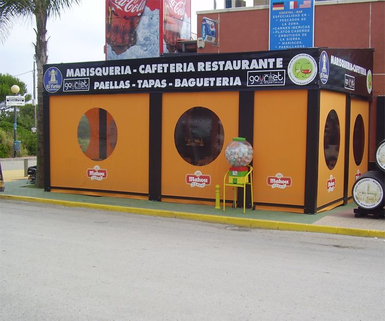 Toldos para hostelería en El Puerto de Santa María