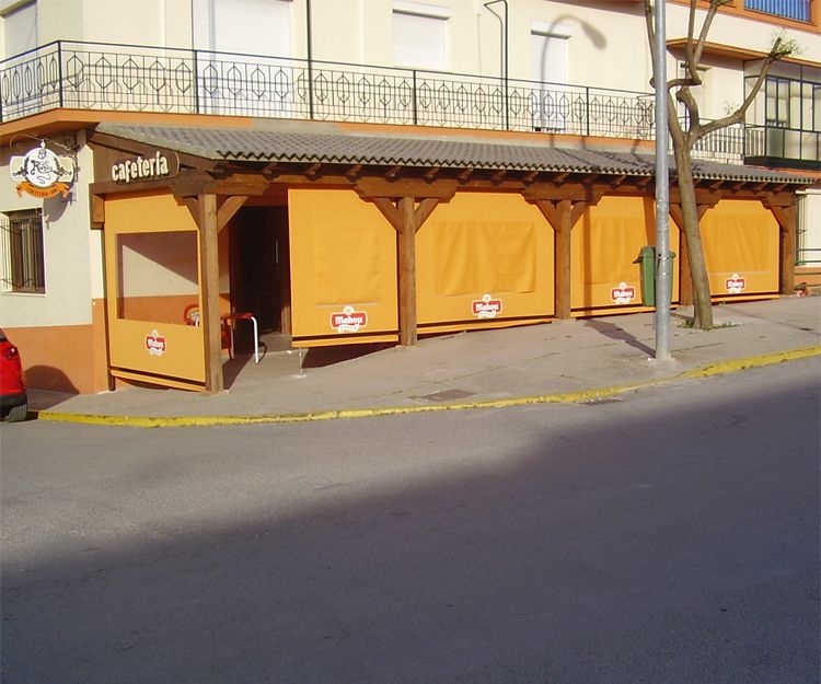 Fábrica de toldos para hostelería en El Puerto de Santa María