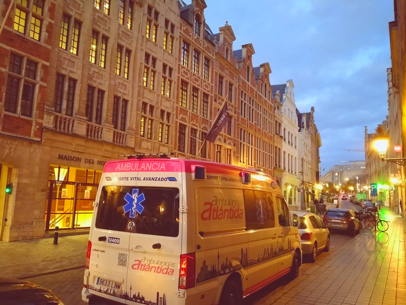 SVA en BRUSELAS (BÉLGICA) Repatriación de paciente hasta hospital en MADRID SVA en BRUSELAS (BÉLGICA) Repatriación de paciente hasta hospital en MADRID