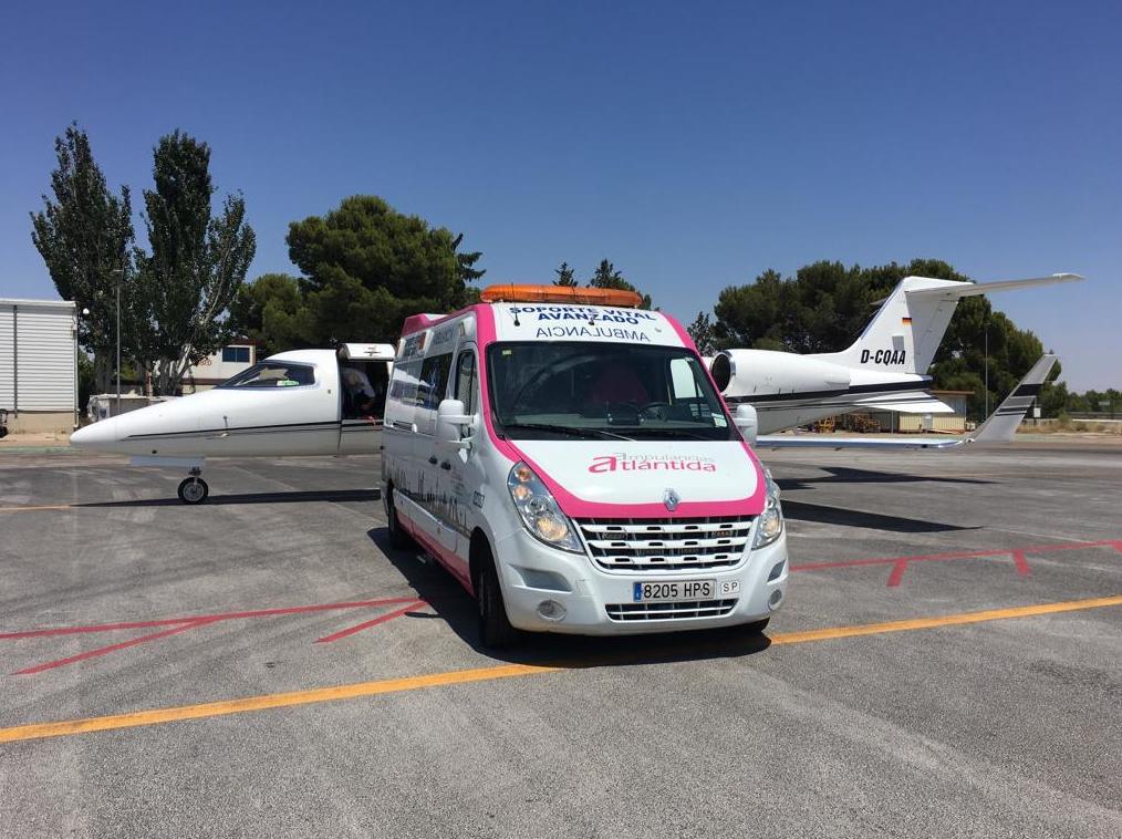 AEROPUERTO DE ZARAGOZA - Vuelo sanitario AEROPUERTO DE ZARAGOZA - Vuelo sanitario