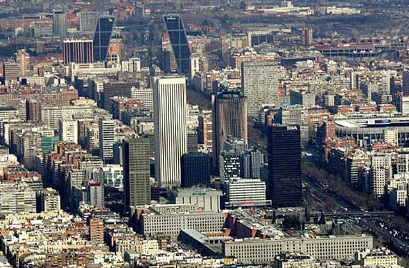 Madrid Paseo Castellana Madrid Paseo Castellana