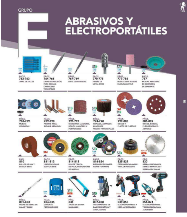 Abrasivos y electroportátiles: Productos de Sumaser Abrasivos y electroportátiles: Productos de Sumaser