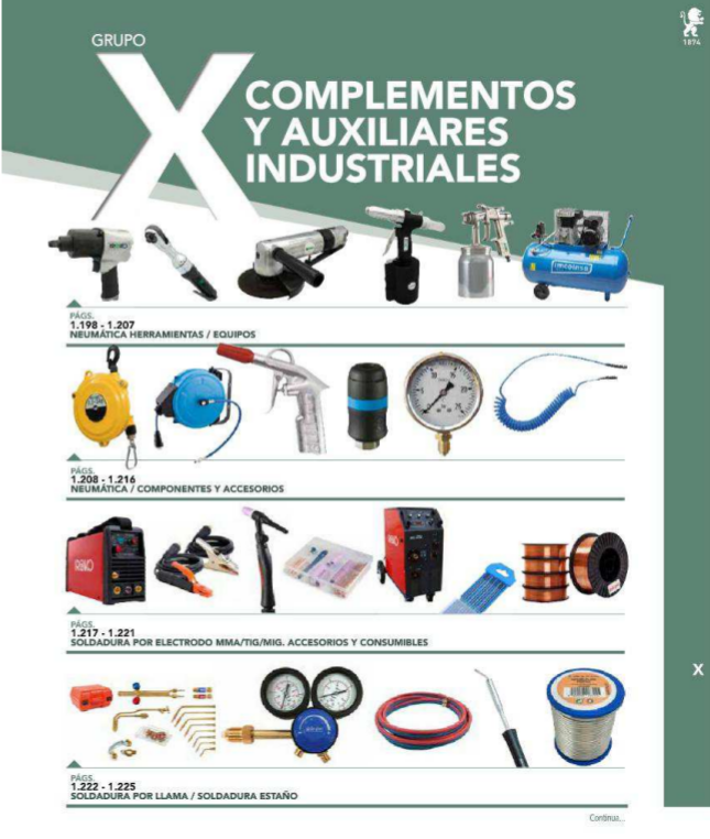 Complementos y auxiliares industriales: Productos de Sumaser Complementos y auxiliares industriales: Productos de Sumaser
