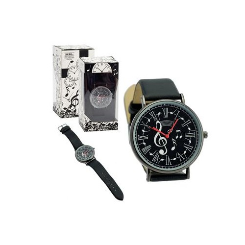 Reloj negro música: Productos y servicios de PENTAGRAMA Reloj negro música: Productos y servicios de PENTAGRAMA
