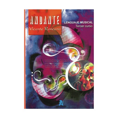 Andante lenguaje musical Tercer curso Vicente Roncero Edit Rivera: Productos y servicios de PENTAGRAMA Andante lenguaje musical Tercer curso Vicente Roncero Edit Rivera: Productos y servicios de PENTAGRAMA