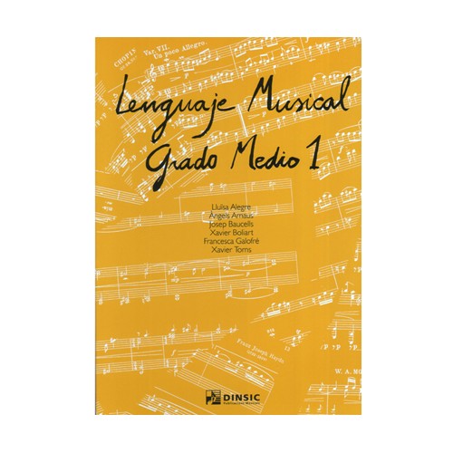 Lenguaje musical Grado Medio 1 Edit Dinsic: Productos y servicios de PENTAGRAMA Lenguaje musical Grado Medio 1 Edit Dinsic: Productos y servicios de PENTAGRAMA