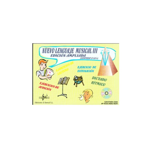 Nueva lenguaje musical III Robles Ojeda-Robles Martin Edit Sib: Productos y servicios de PENTAGRAMA Nueva lenguaje musical III Robles Ojeda-Robles Martin Edit Sib: Productos y servicios de PENTAGRAMA