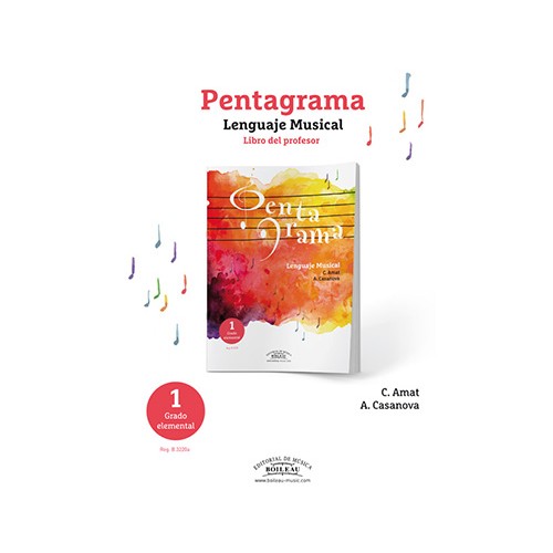 Pentagrama lenguaje1 grado elementa musical Libro del profesor Amat: Productos y servicios de PENTAGRAMA Pentagrama lenguaje1 grado elementa musical Libro del profesor Amat: Productos y servicios de PENTAGRAMA