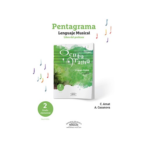 Pentagrama lenguaje 2 grado elemental musical Libro del profesor Amat: Productos y servicios de PENTAGRAMA Pentagrama lenguaje 2 grado elemental musical Libro del profesor Amat: Productos y servicios de PENTAGRAMA