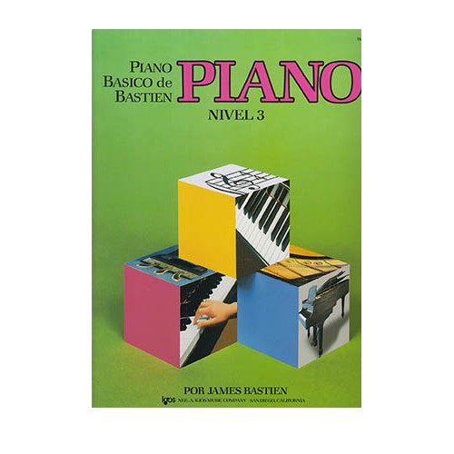 Piano básico Nivel 3 Bastien Edit. Kjos: Productos y servicios de PENTAGRAMA Piano básico Nivel 3 Bastien Edit. Kjos: Productos y servicios de PENTAGRAMA