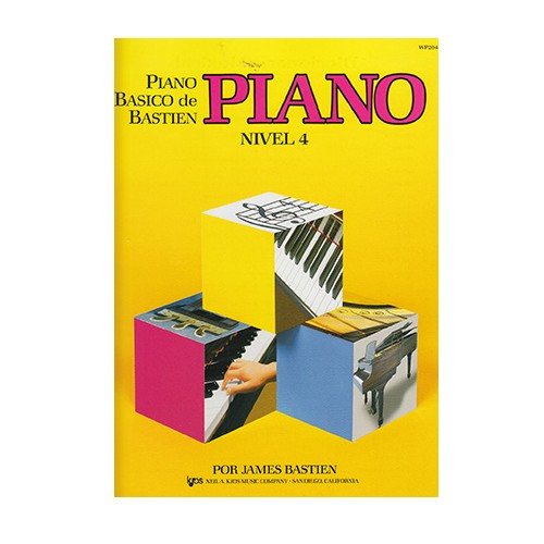 Piano basico Nivel 4 Bastien Edit. Kjos: Productos y servicios de PENTAGRAMA Piano basico Nivel 4 Bastien Edit. Kjos: Productos y servicios de PENTAGRAMA