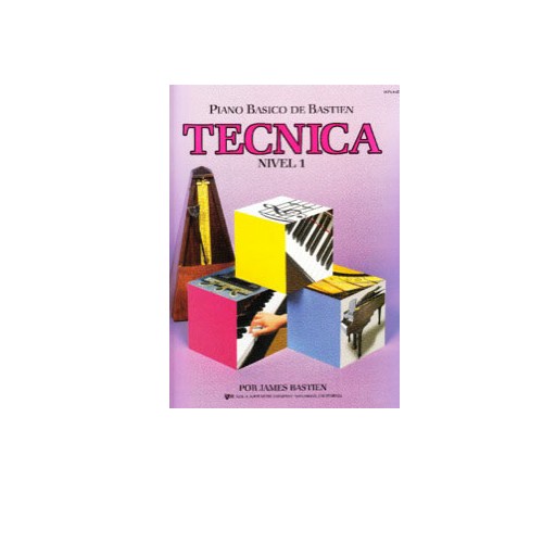 Técnica Nivel 1 Piano Básico Bastien Edit. Kjos: Productos y servicios de PENTAGRAMA Técnica Nivel 1 Piano Básico Bastien Edit. Kjos: Productos y servicios de PENTAGRAMA