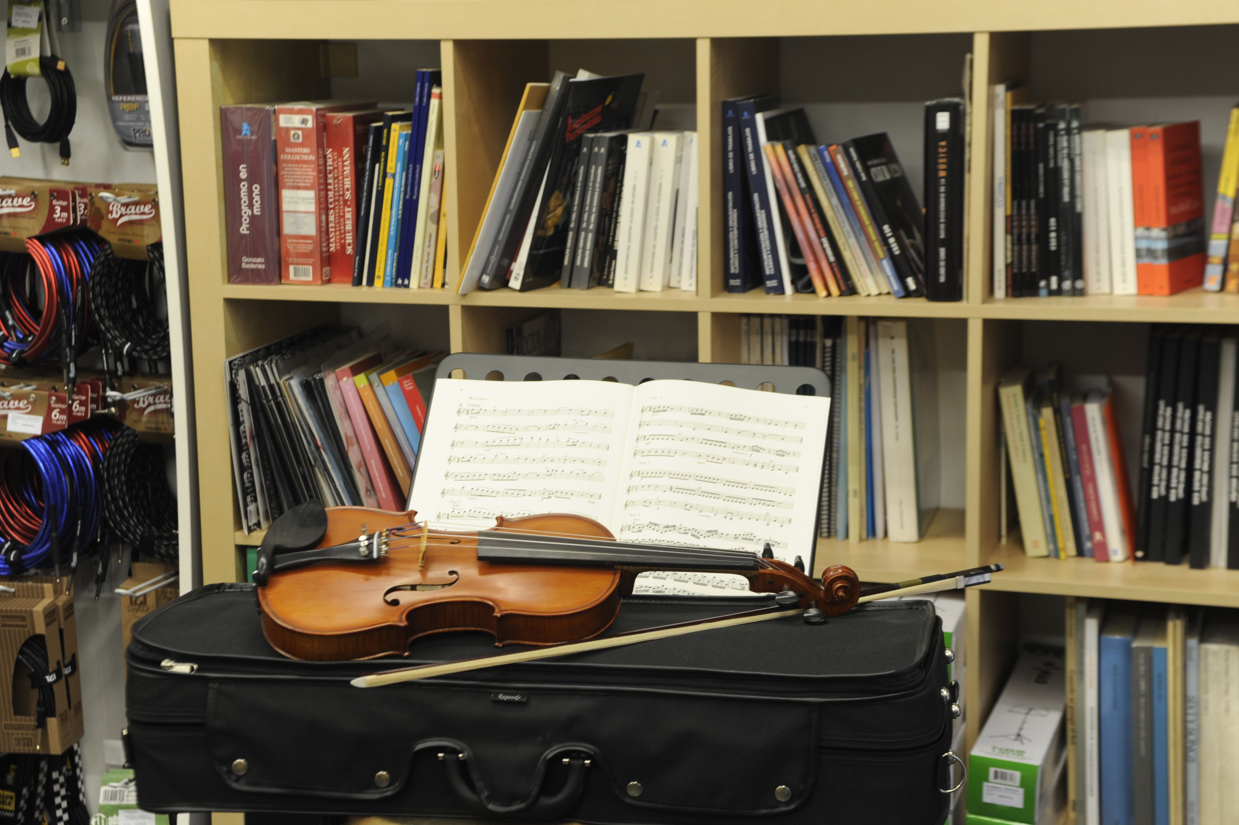 Partituras para violín en Bilbao