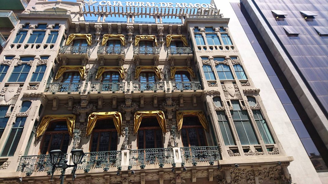Rehabilitación de fachadas históricas en Zaragoza