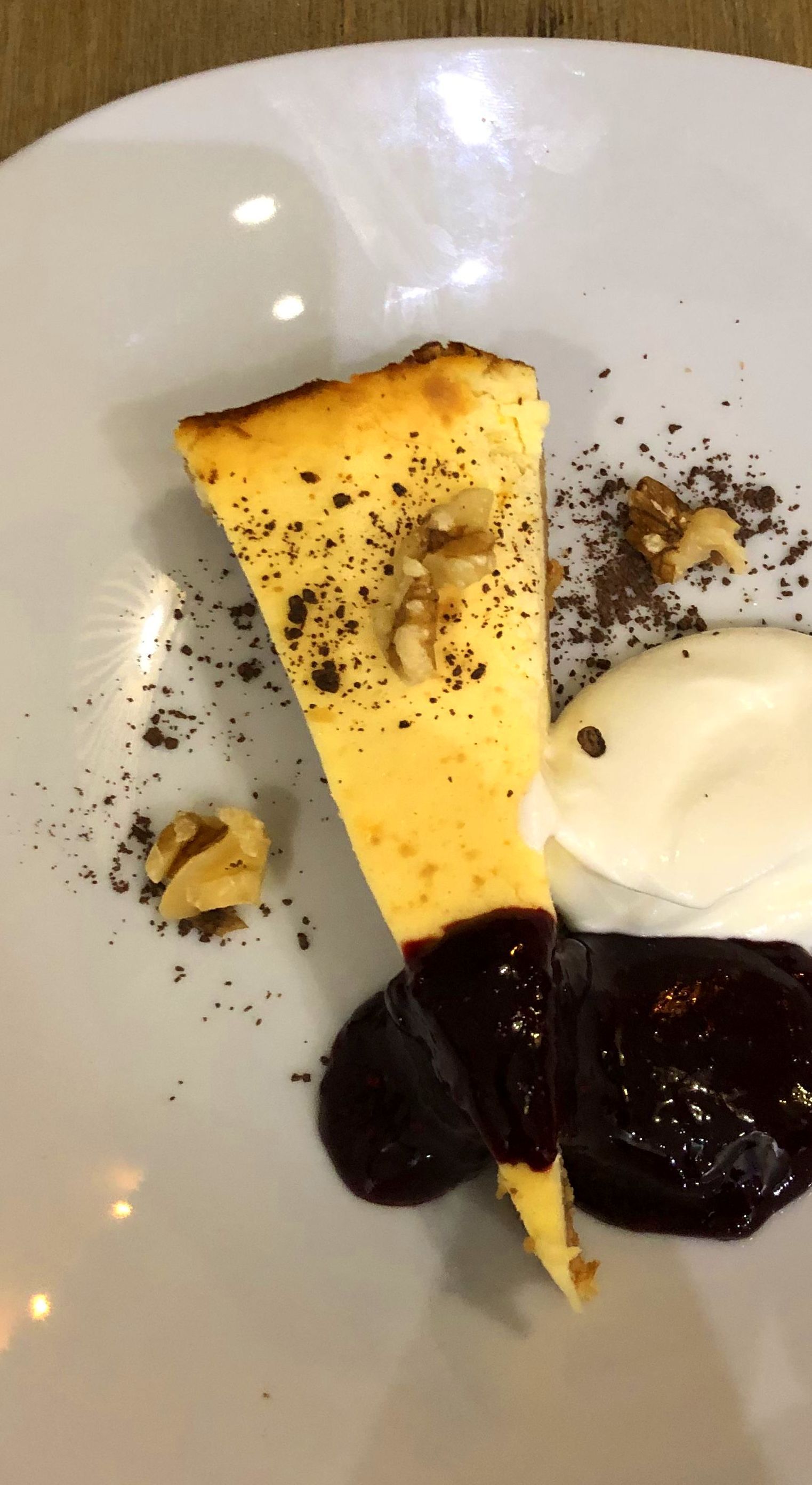Tarta de Queso con frutos rojos: CARTA y Menús de Alquimia Tarta de Queso con frutos rojos: CARTA y Menús de Alquimia
