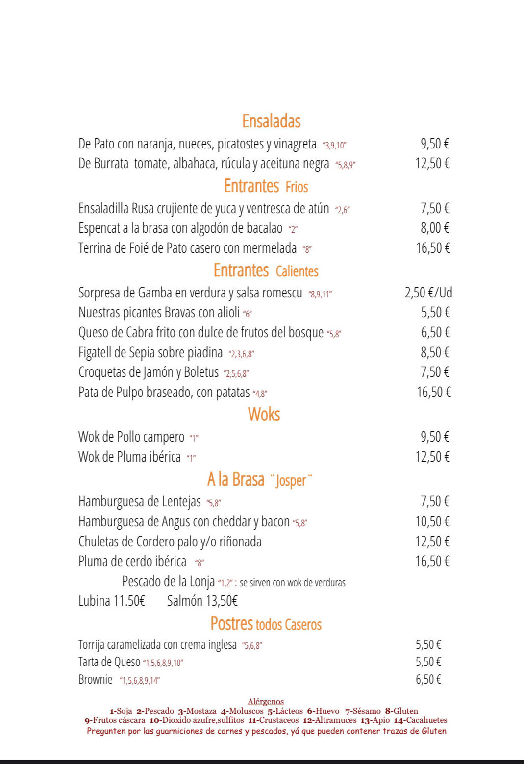 Carta a Domicilio y Llevar : Carta y menús de Alquimia Carta a Domicilio y Llevar : Carta y menús de Alquimia
