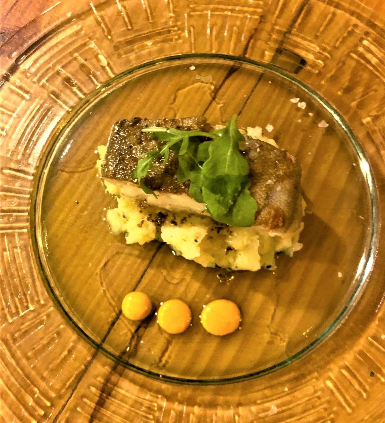Bacalao al horno con patata trufada: CARTA y Menús de Alquimia Bacalao al horno con patata trufada: CARTA y Menús de Alquimia