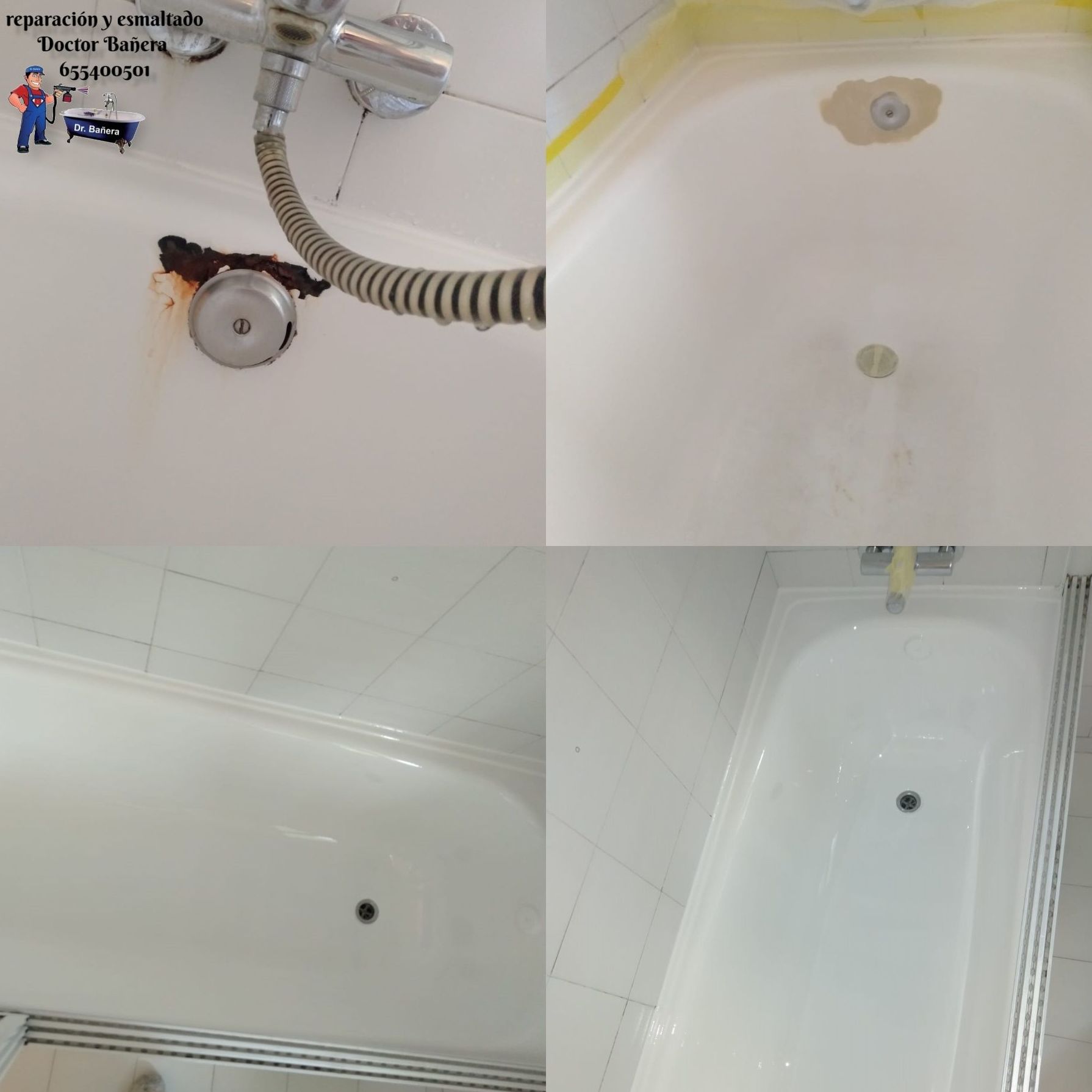 Esmaltado de bañeras y platos de ducha: Servicios de DOCTOR BAÑERA RESTAURACIONES FIVE STARS Esmaltado de bañeras y platos de ducha: Servicios de DOCTOR BAÑERA RESTAURACIONES FIVE STARS