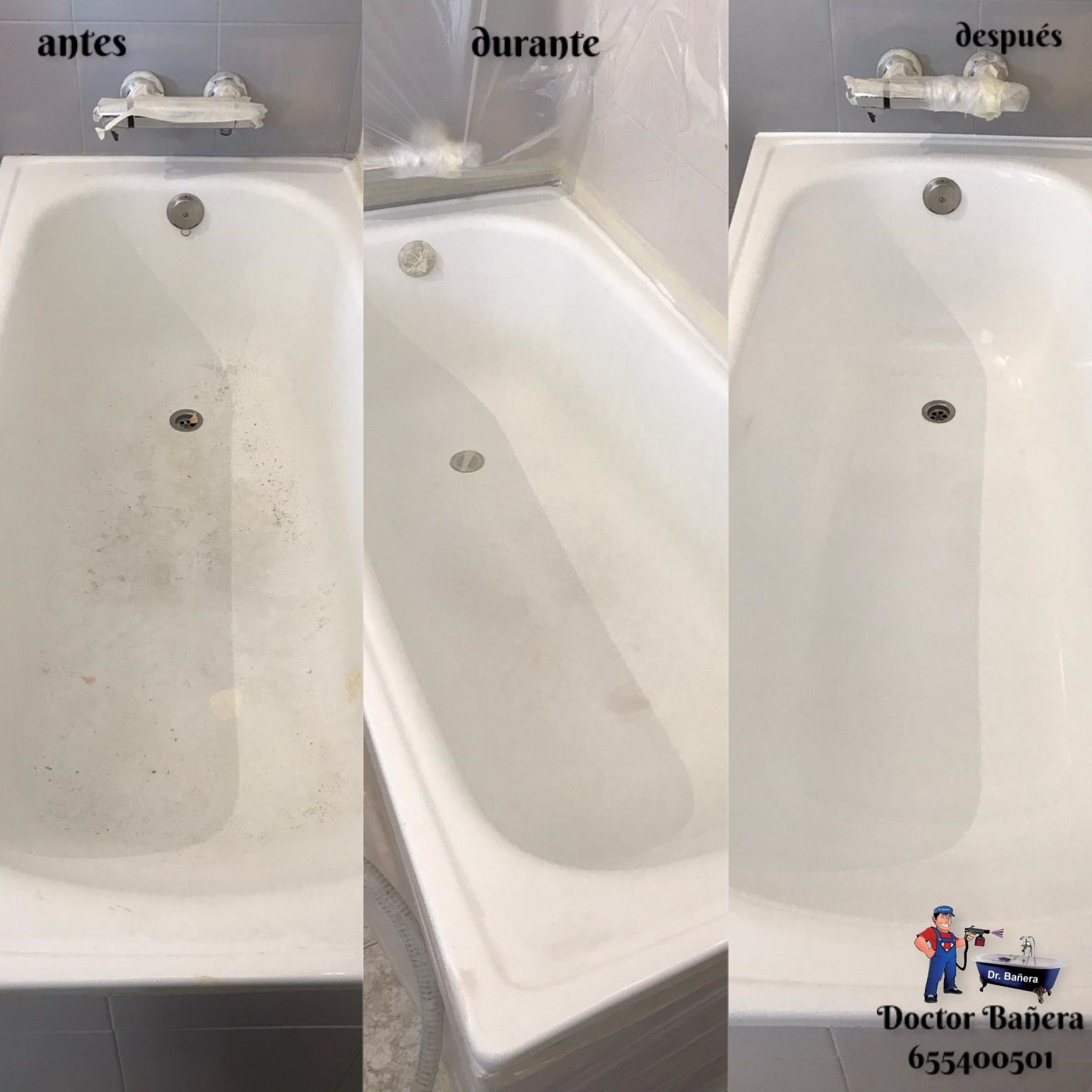 Esmaltado de bañeras y platos de ducha: Servicios de DOCTOR BAÑERA RESTAURACIONES FIVE STARS Esmaltado de bañeras y platos de ducha: Servicios de DOCTOR BAÑERA RESTAURACIONES FIVE STARS