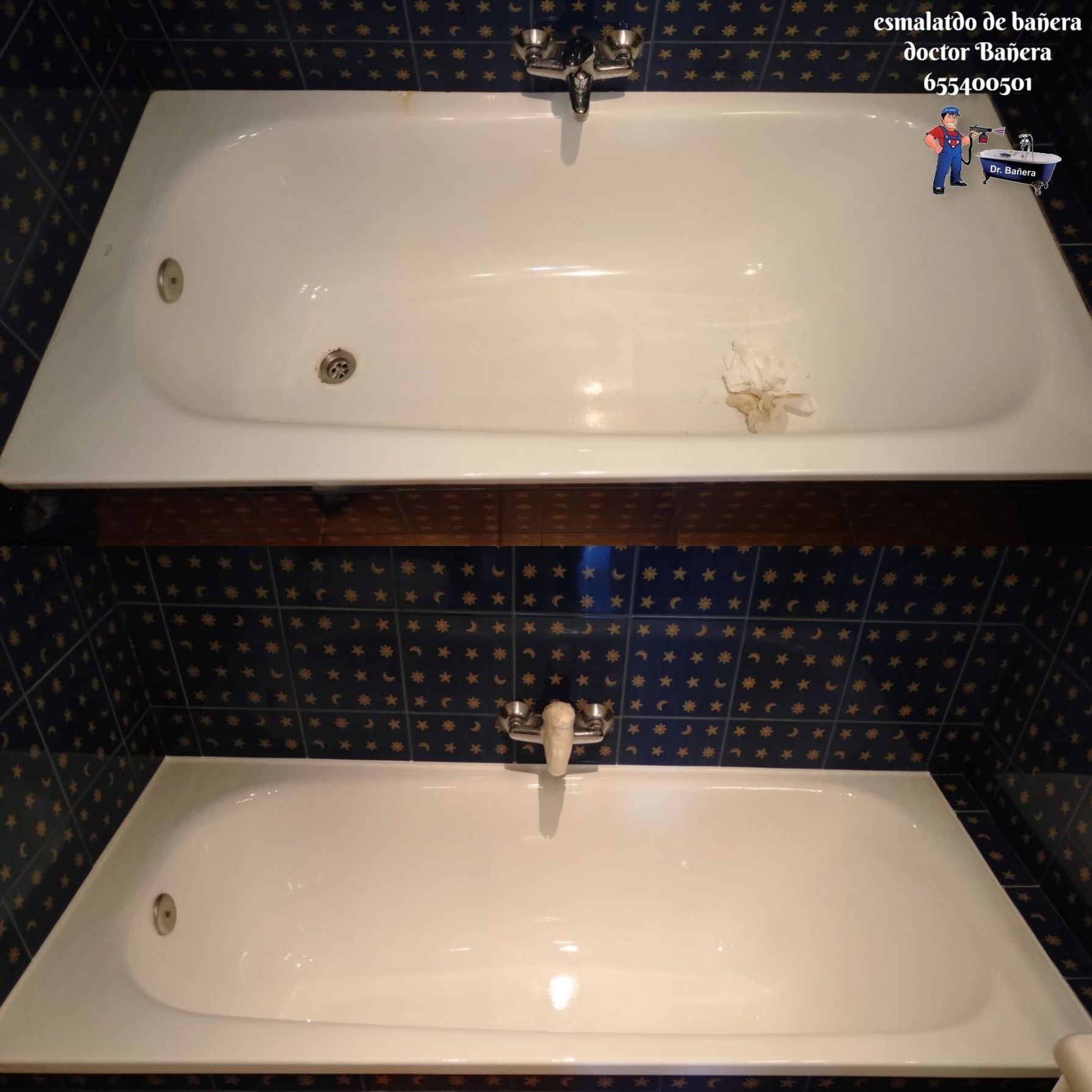 Esmaltado de bañeras y platos de ducha: Servicios de DOCTOR BAÑERA RESTAURACIONES FIVE STARS Esmaltado de bañeras y platos de ducha: Servicios de DOCTOR BAÑERA RESTAURACIONES FIVE STARS