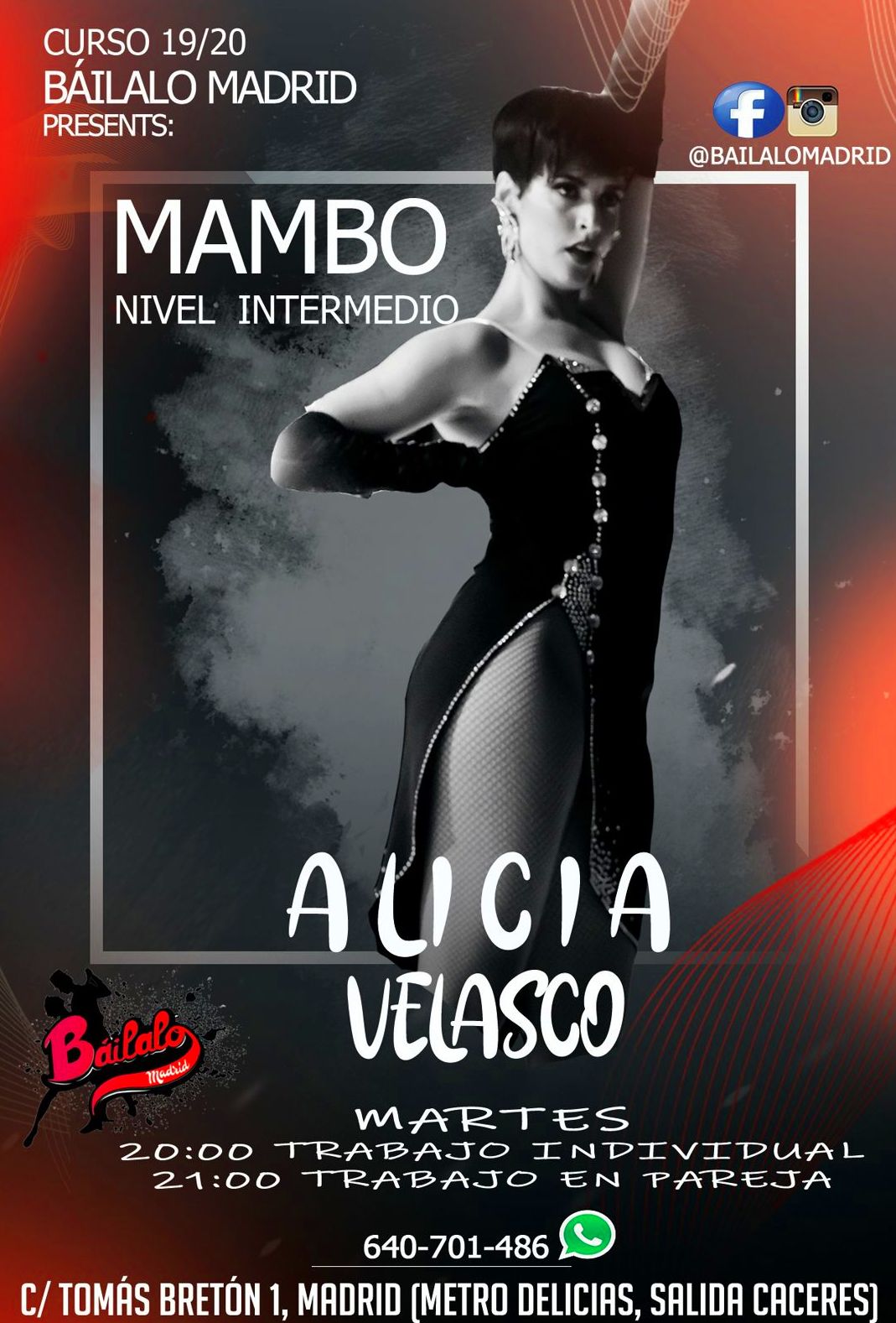 Mambo: Clases de Baile de Báilalo Madrid Mambo: Clases de Baile de Báilalo Madrid