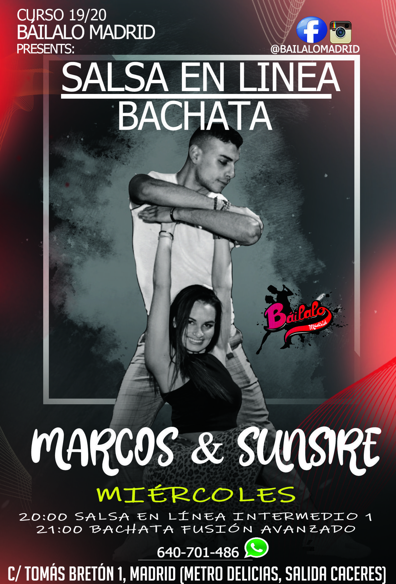 Bachata: Clases de Baile Online de Báilalo Madrid Bachata: Clases de Baile Online de Báilalo Madrid