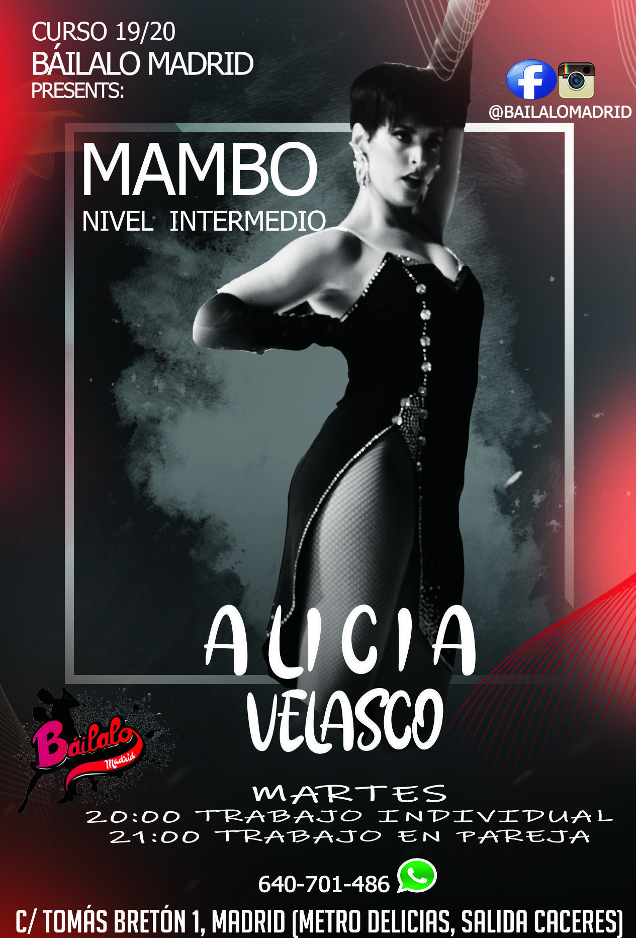 Mambo: Clases de Baile de Báilalo Madrid Mambo: Clases de Baile de Báilalo Madrid