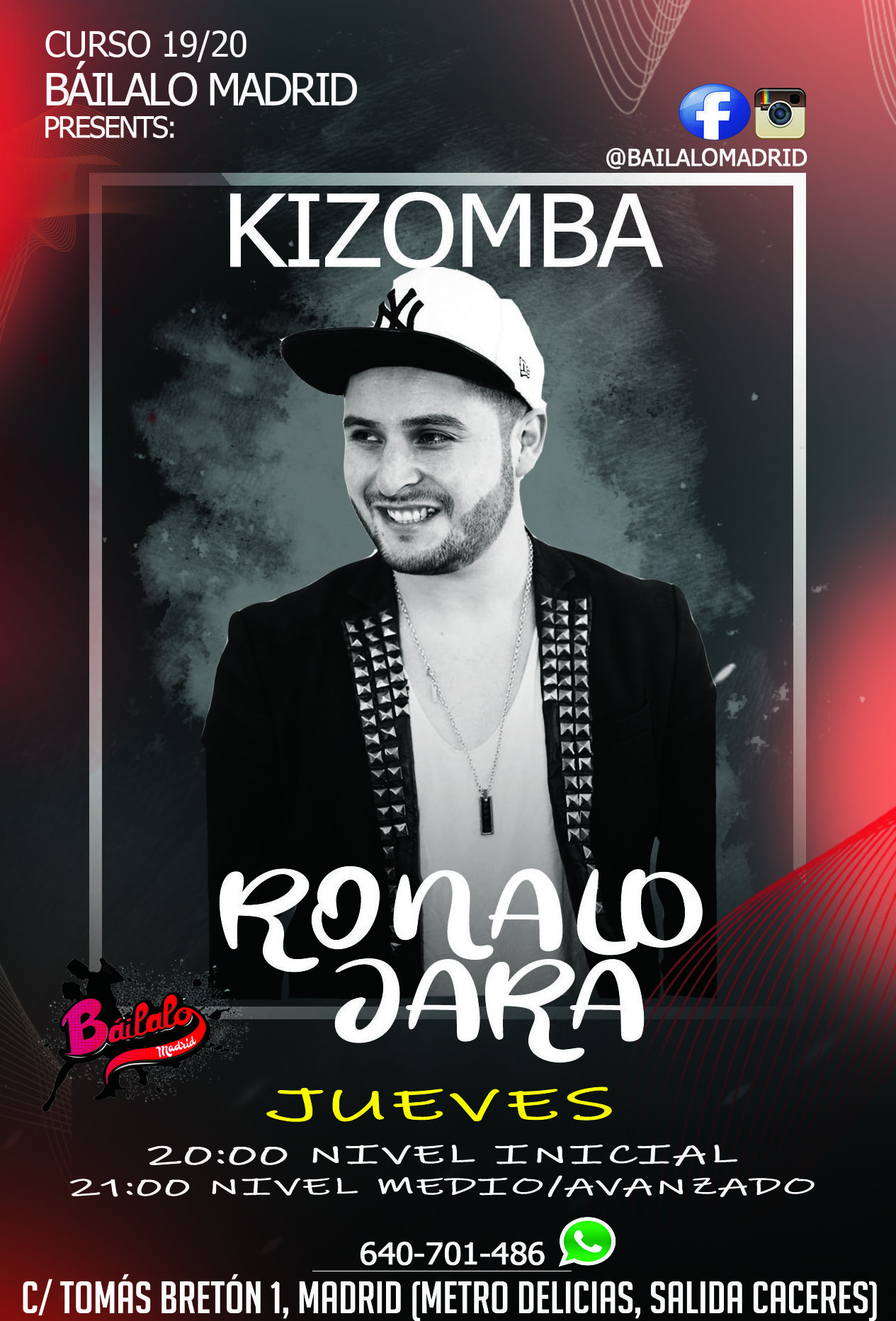Kizomba Nivel Intermedio: Clases de Baile Online de Báilalo Madrid Kizomba Nivel Intermedio: Clases de Baile Online de Báilalo Madrid