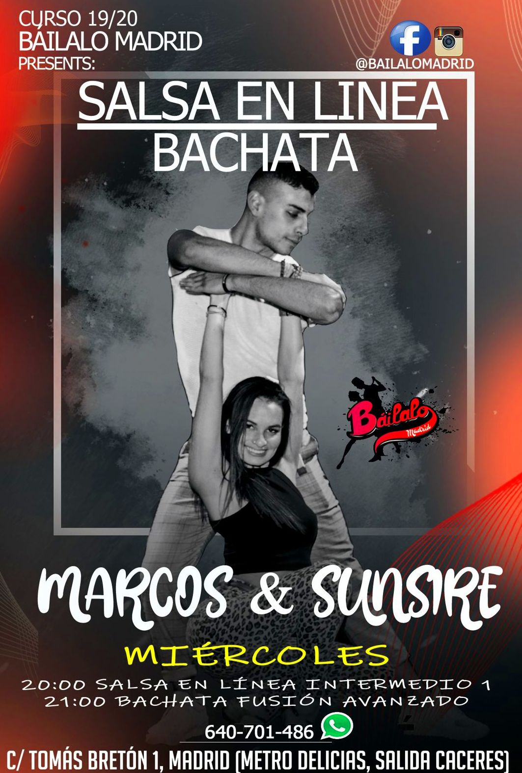 Bachata: Clases de Baile Online de Báilalo Madrid Bachata: Clases de Baile Online de Báilalo Madrid