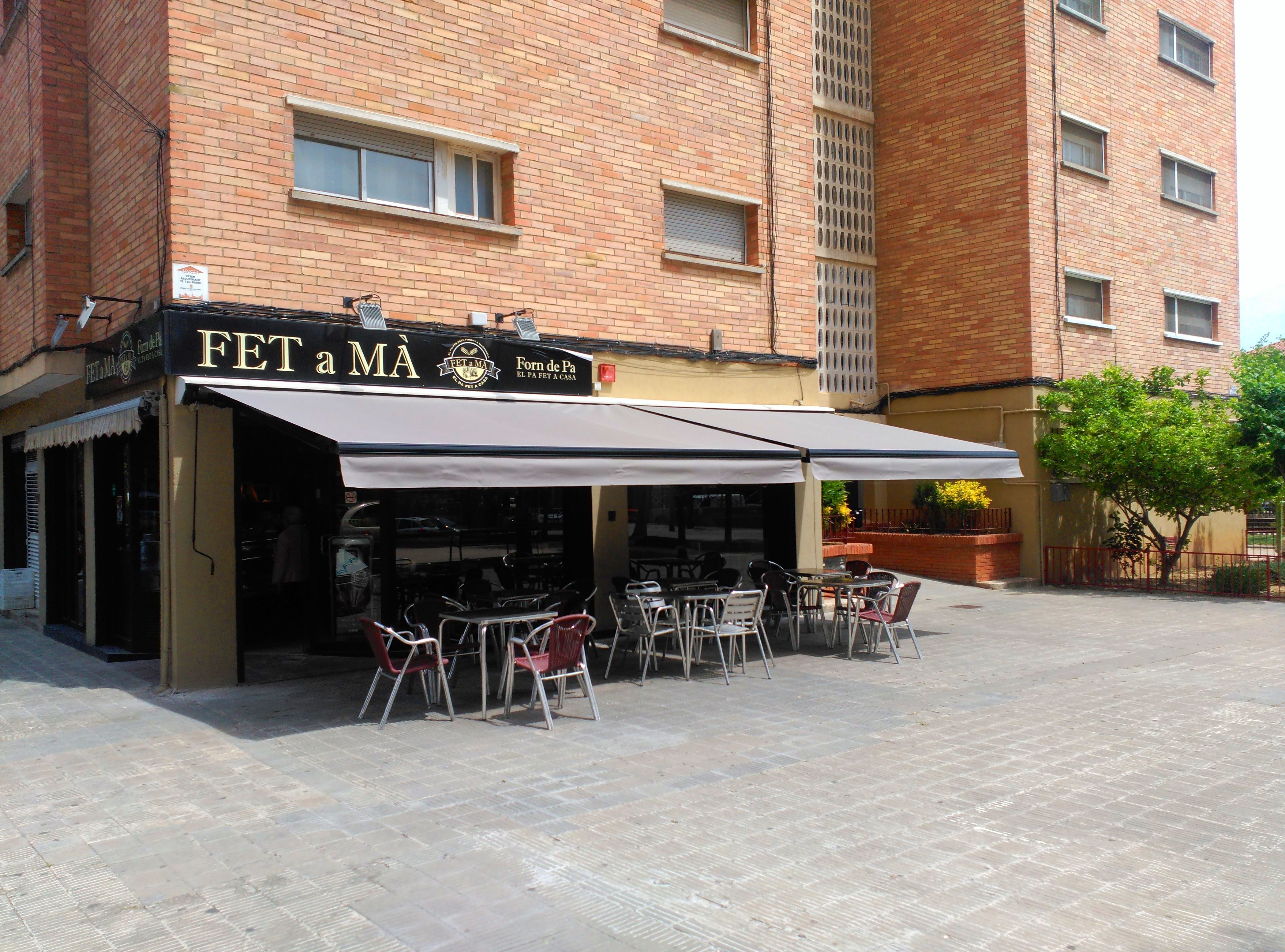 Toldo montado en Martorell Toldo montado en Martorell