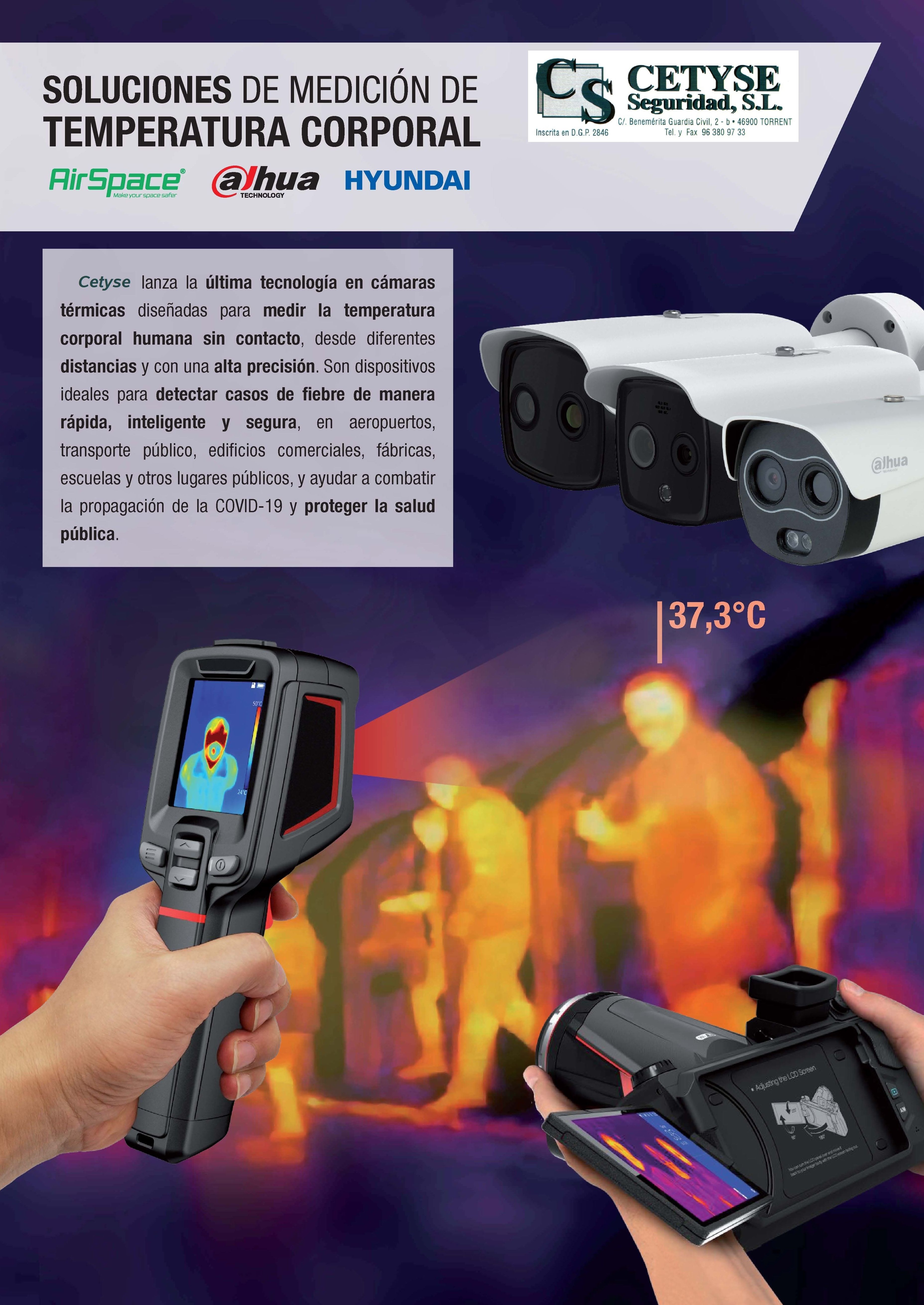 Control de Temperatura: Servicios de Cetyse Seguridad Control de Temperatura: Servicios de Cetyse Seguridad