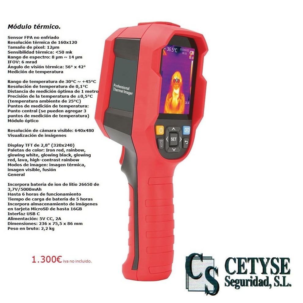 Control de Temperatura: Servicios de Cetyse Seguridad Control de Temperatura: Servicios de Cetyse Seguridad