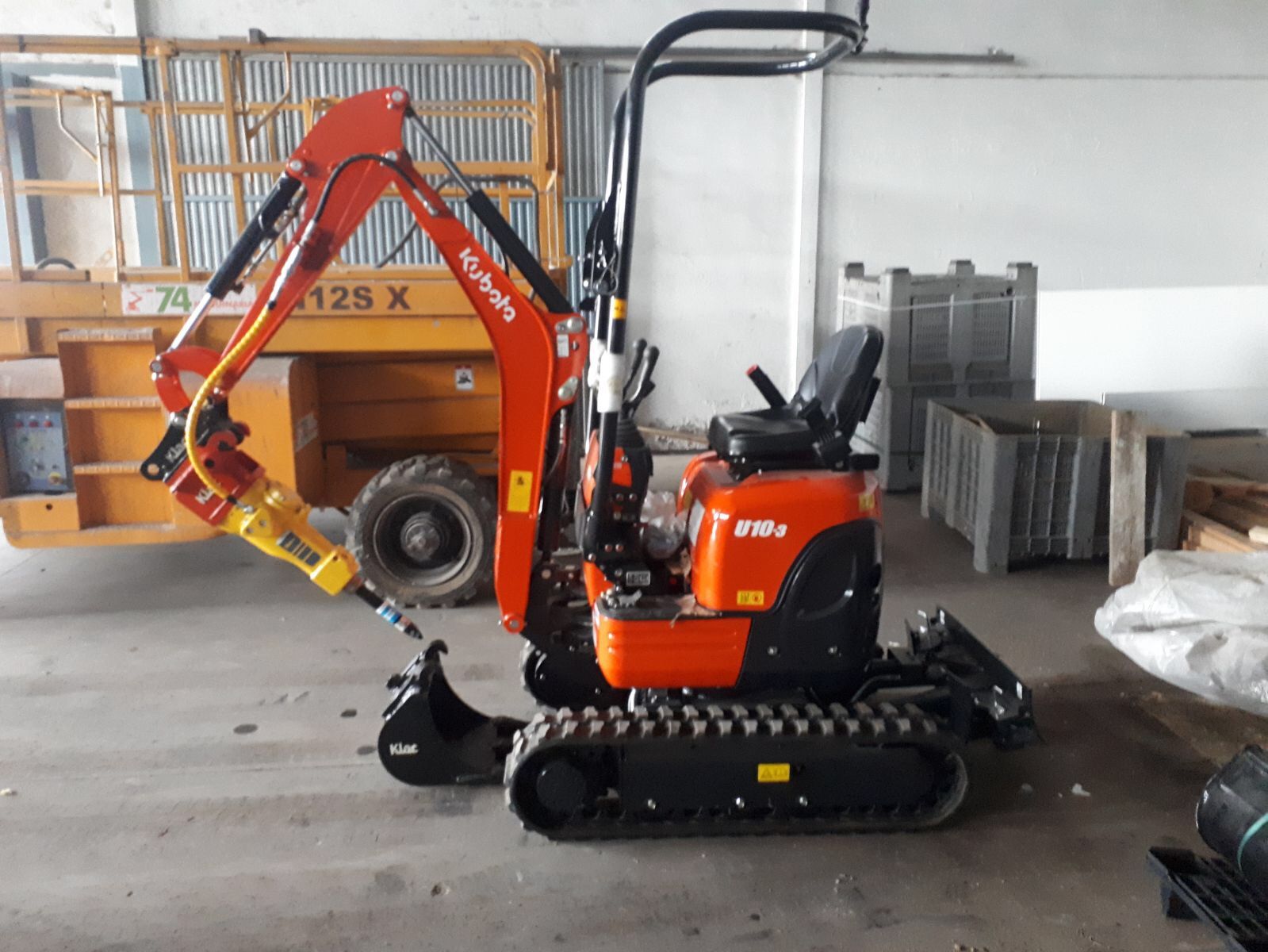Miniexcavadoras: Servicios de Alquiler y venta de maquinaria 74, S.L. Miniexcavadoras: Servicios de Alquiler y venta de maquinaria 74, S.L.