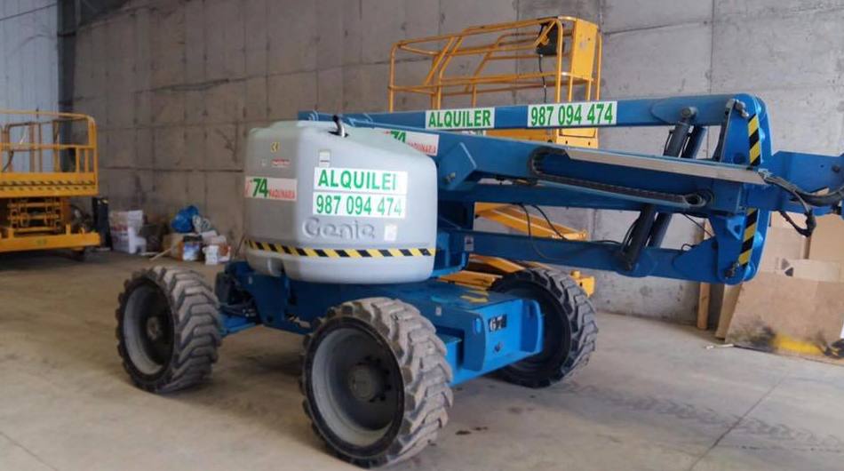 Maquinaria para obra pública y construcción: Servicios de Alquiler y venta de maquinaria 74, S.L. Maquinaria para obra pública y construcción: Servicios de Alquiler y venta de maquinaria 74, S.L.