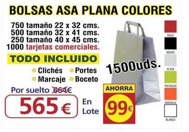 BOLSA ASA PLANA COLORES 1500UNDS: TIENDA ON LINE de Seriprint BOLSA ASA PLANA COLORES 1500UNDS: TIENDA ON LINE de Seriprint