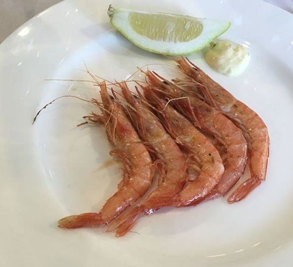 Gambas plancha Gambas plancha