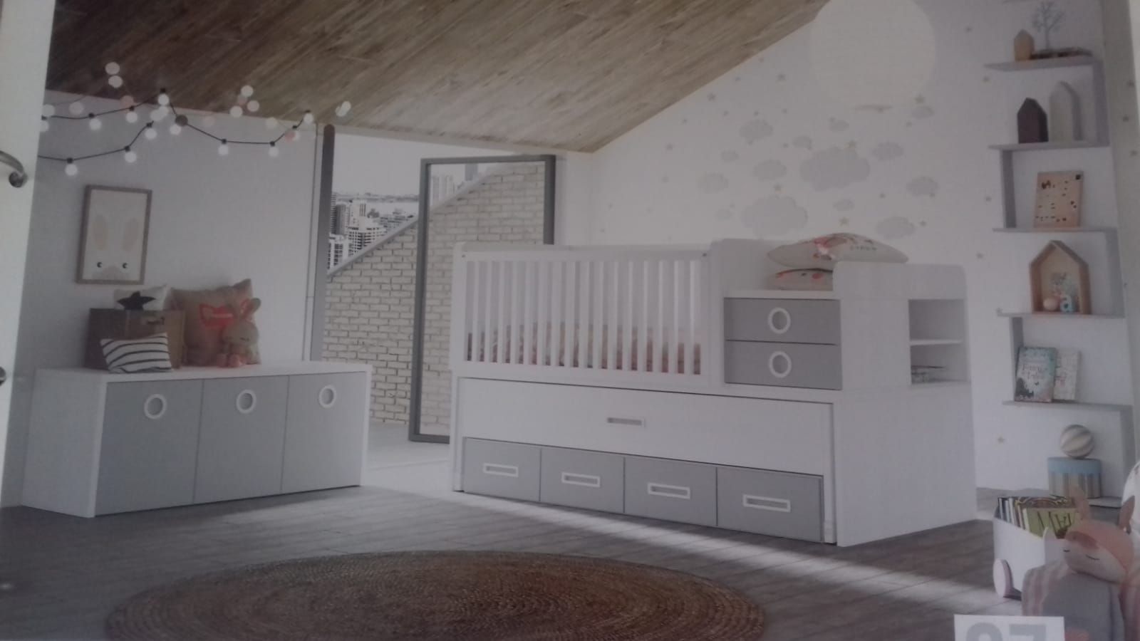 Cunas convertibles en cama: Catálogo de muebles de Muebles Los Ángeles Cunas convertibles en cama: Catálogo de muebles de Muebles Los Ángeles