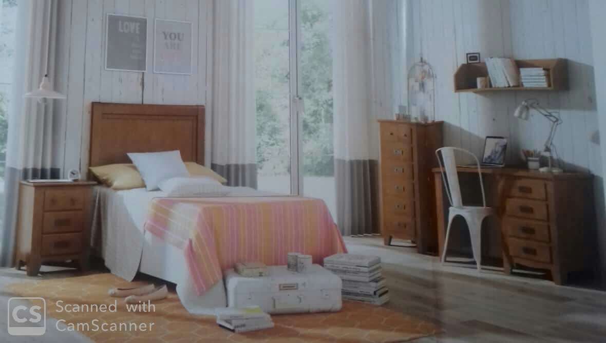 Dormitorio matrimonio de pino Dormitorio matrimonio de pino