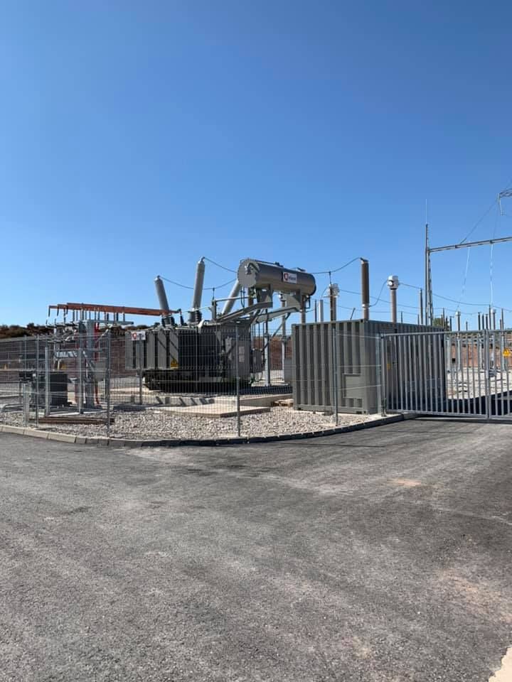 Obra Civil. Construcción de subestaciones eólicas: Servicios de Construcciones LRG