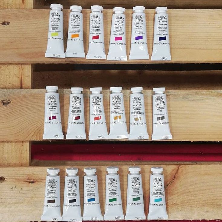 Gouache extrafino de Winsor and Newton: Servicios de La Barba Blanca Gouache extrafino de Winsor and Newton: Servicios de La Barba Blanca