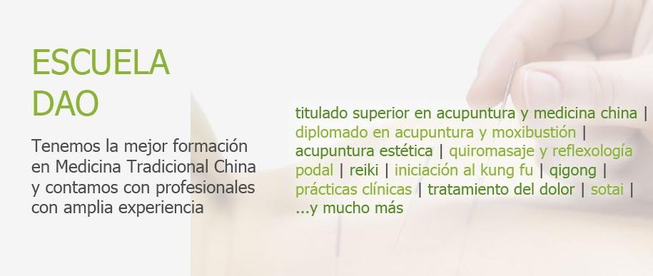 Escuela Dao, formación en medicina tradicional china en Málaga