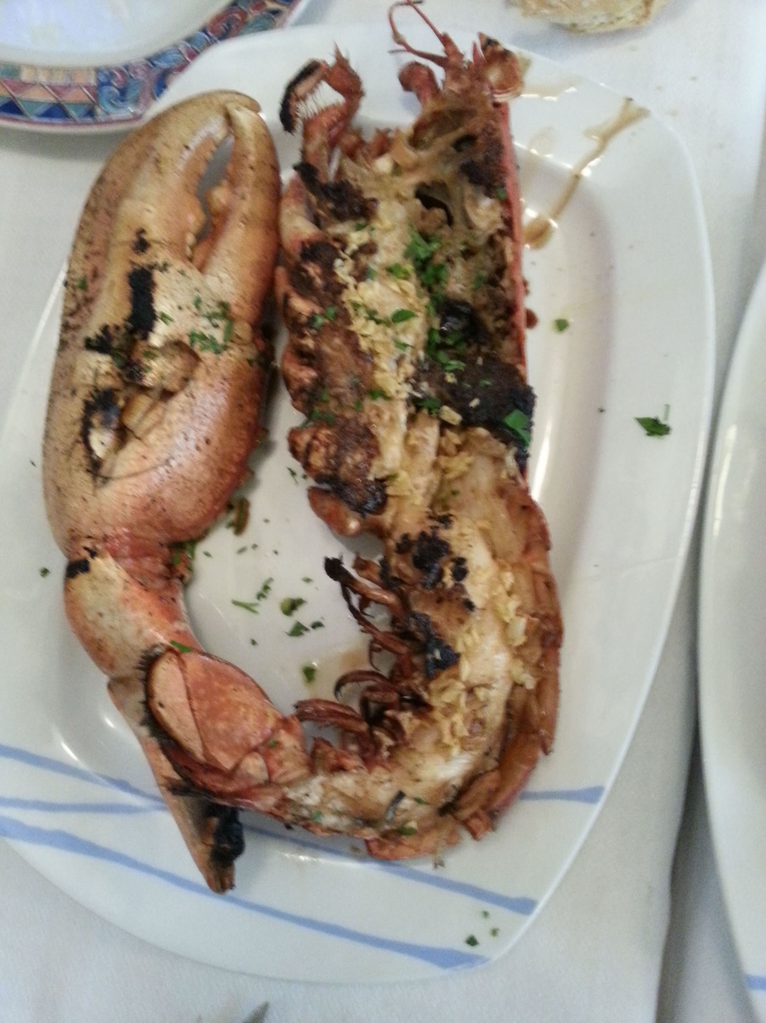 Comer buen marisco en Portugalete