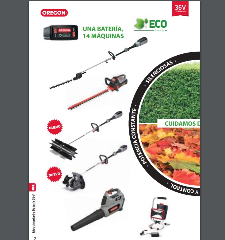 Herramientas de batería - Oregón: Servicios de Materiales de Construcción y Ferretería Velázquez Herramientas de batería - Oregón: Servicios de Materiales de Construcción y Ferretería Velázquez