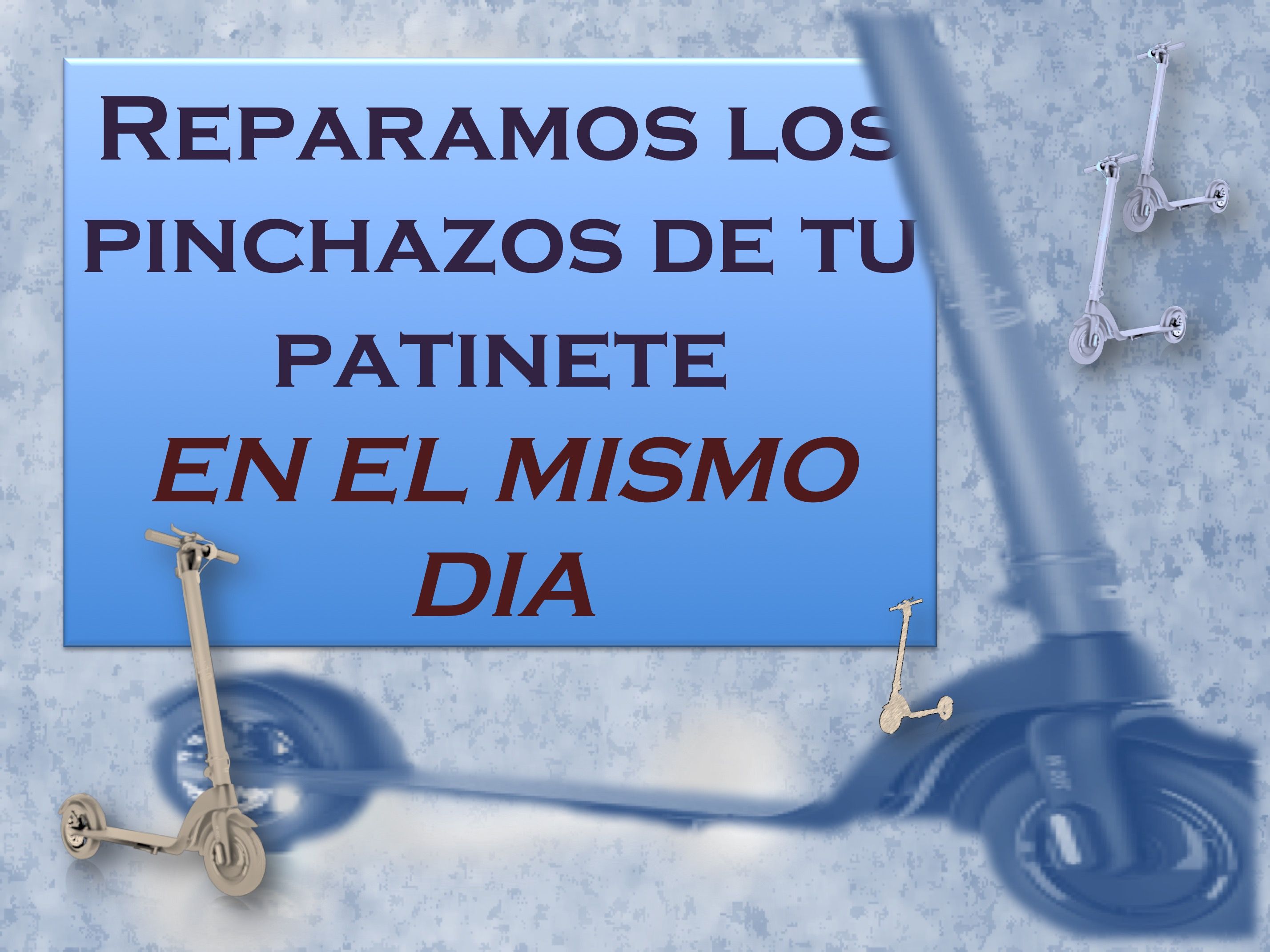 Reparación de patinetes: Productos y servicios de JOSÉ VICENTE PIMENTEL ZAMORA Reparación de patinetes: Productos y servicios de JOSÉ VICENTE PIMENTEL ZAMORA