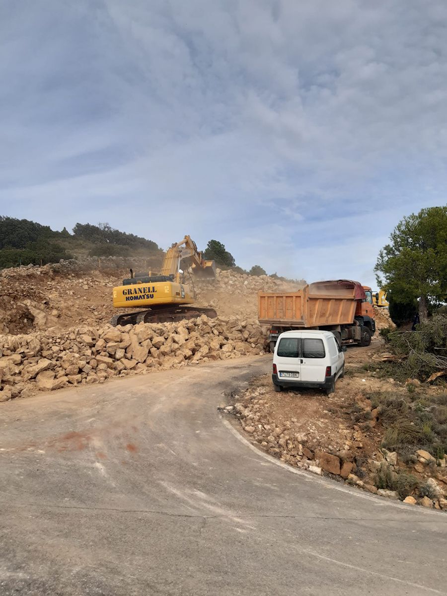 Explanación de terreno en Castellón