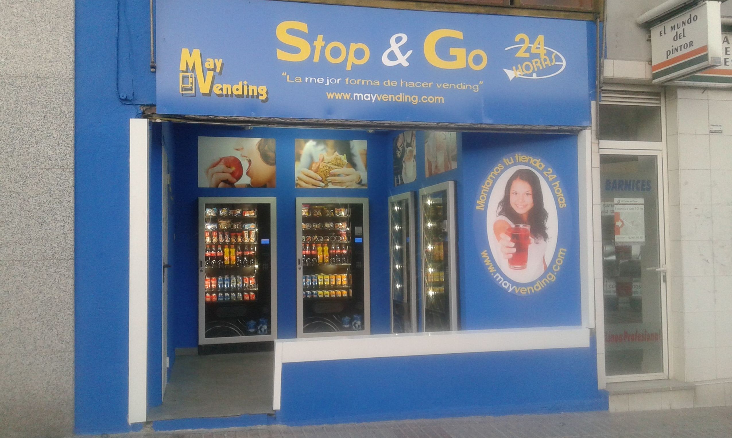 Tiendas 24 horas "Stop & Go": Servicios de MayVending Tiendas 24 horas "Stop & Go": Servicios de MayVending