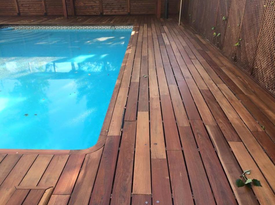Piscina tarima Ipe Piscina tarima Ipe