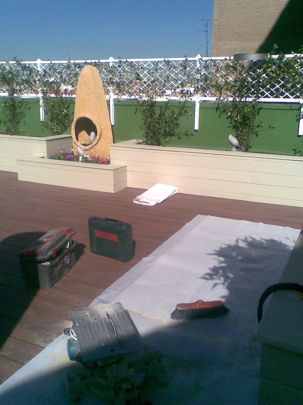 jardineras con tarima tecnologica Woodmagik jardineras con tarima tecnologica Woodmagik