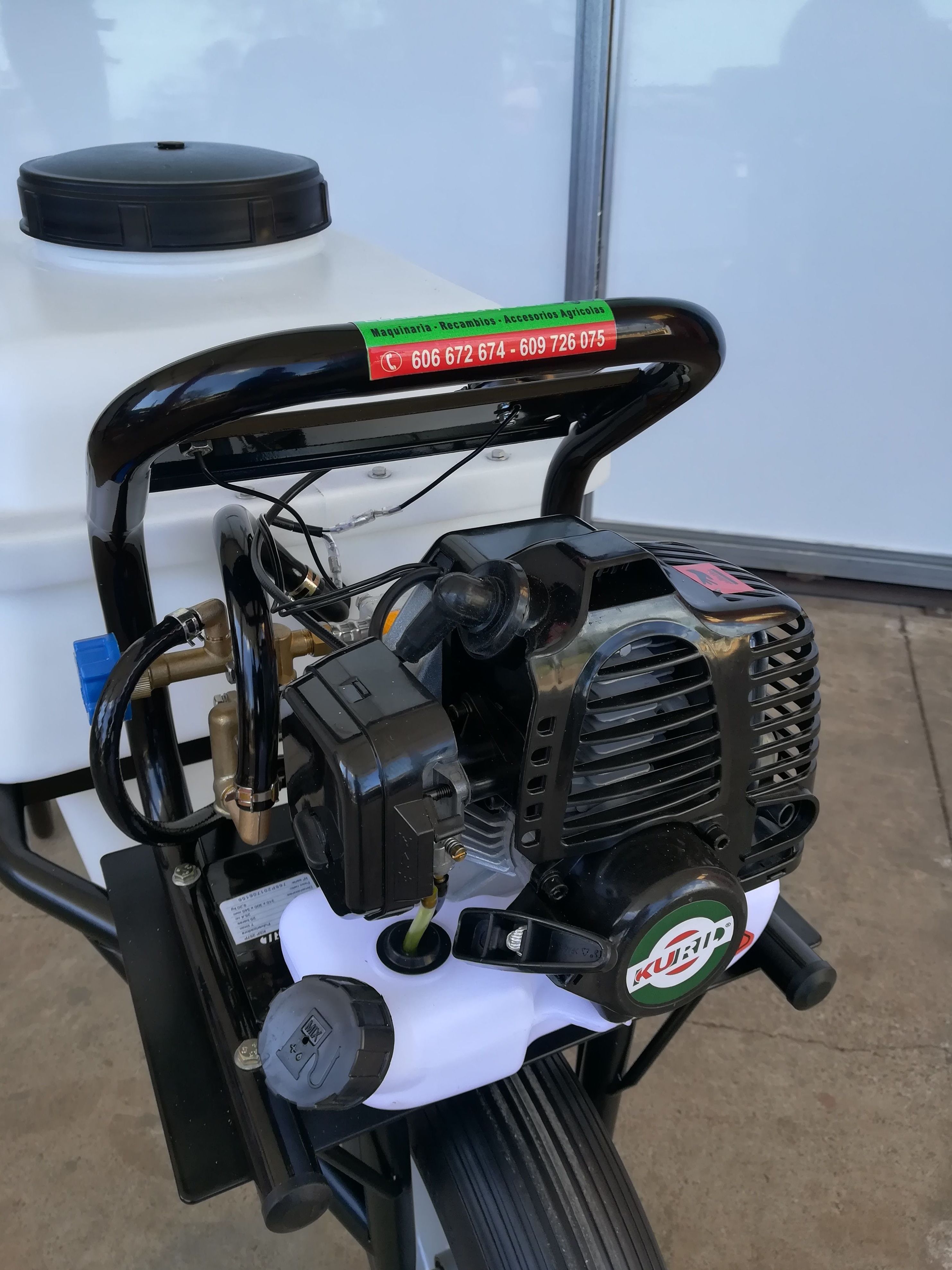 Carretilla Pulverizadora Kuril KSP257P1 Carretilla Pulverizadora Kuril KSP257P1
