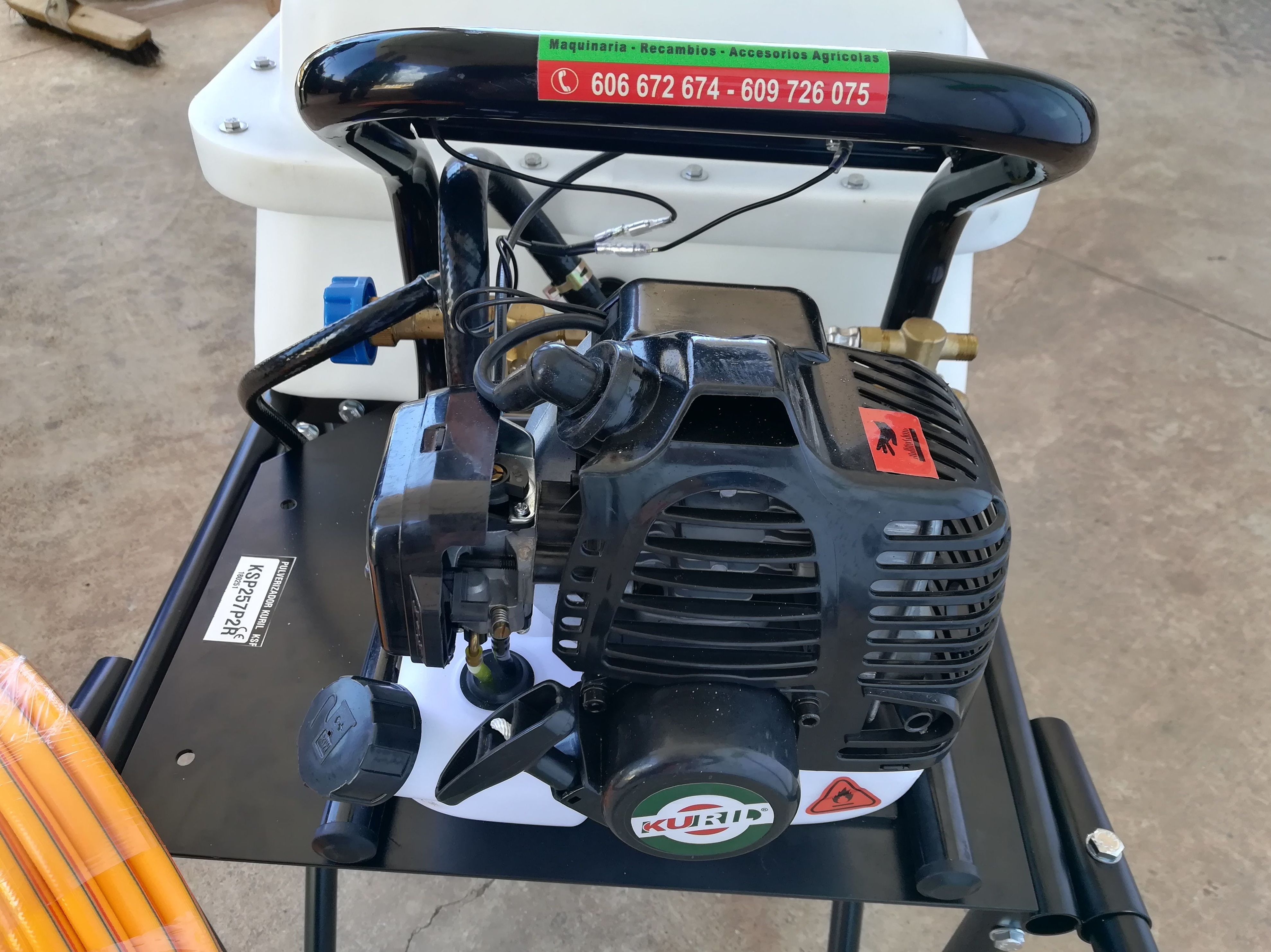 Carretilla Pulverizadora Kuril KSP257P2 Carretilla Pulverizadora Kuril KSP257P2